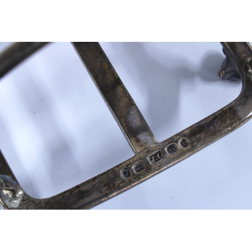 43 - Victorian seven bar toast rack, John Linegar, Birmingham 1876