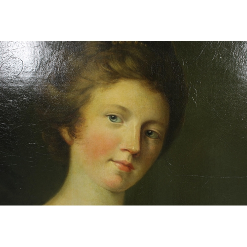 112 - Attributed to GEORGE WILLISON (SCOTTISH. 1741-1797), portrait of Catherine Maxwell, Wife of John For... 