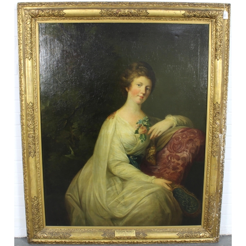 112 - Attributed to GEORGE WILLISON (SCOTTISH. 1741-1797), portrait of Catherine Maxwell, Wife of John For... 