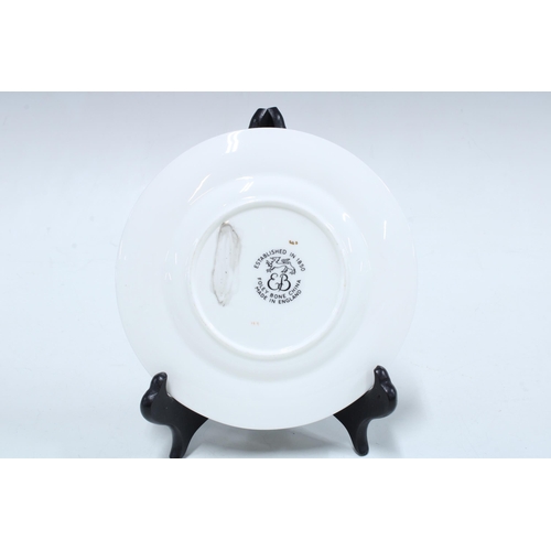 106 - Foley bone china six place tea set, including cups, saucers, side plates, cream jug and sugar bowl, ... 