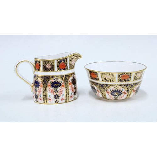 116 - Royal Crown Derby Imari pattern 1128 six place coffee set (20)