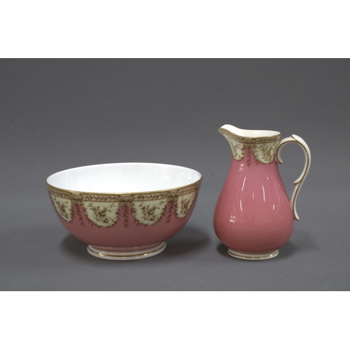 149 - Royal Worcester part tea set, including cups, saucers, plates, cream jug and sugar bowl, and cake pl... 