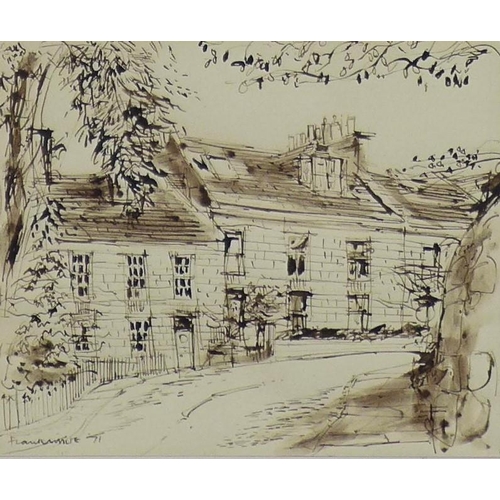 152 - FRANK WHITE (FRANCIS SIBBALD WHITE), EDINBURGH UPPER DEAN STREET AND ANN STREET, two ink and waterco... 