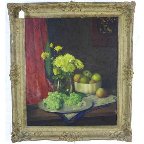 Gerrit David (G.D.) Labots (Dutch 1869–1959), still life oil on canvas ...