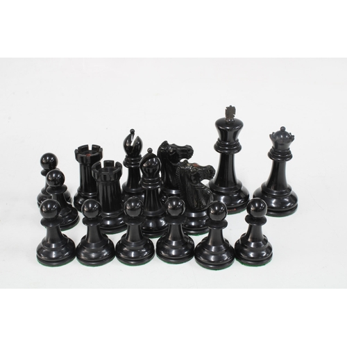 Jacques of London, The Staunton Chessmen chess set, weighted, within ...