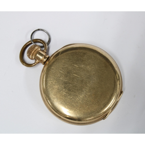 77 - The Angus, gold plated hunter pocket watch