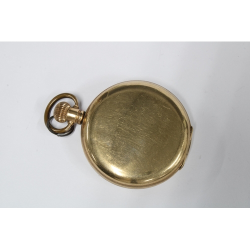 77 - The Angus, gold plated hunter pocket watch