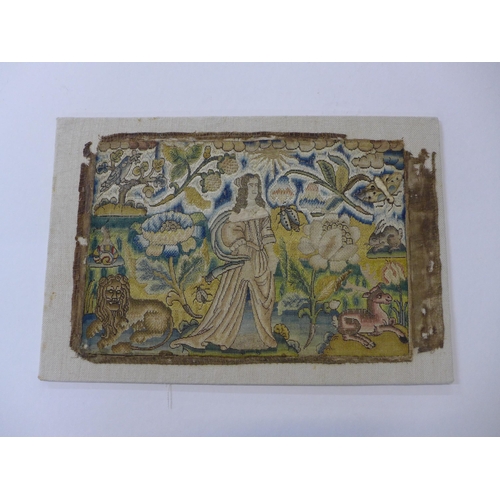 446 - Three studio pottery vases to include a large vase of slender proportions, a white glazed Brannam ba... 