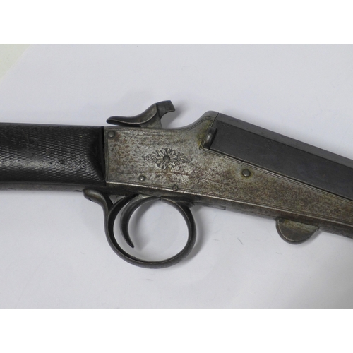 19th Century single barrelled Tranter-patent hammer hook rifle by RB ...