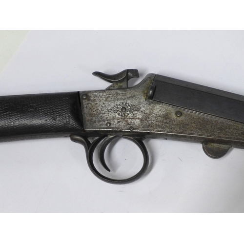19th Century single barrelled Tranter-patent hammer hook rifle by RB ...