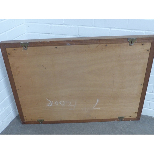 446 - FORSTERS ALES, BISHOP MIDDLEHAM BREWERY, Limited, pub mirror, 94 x 68cm.