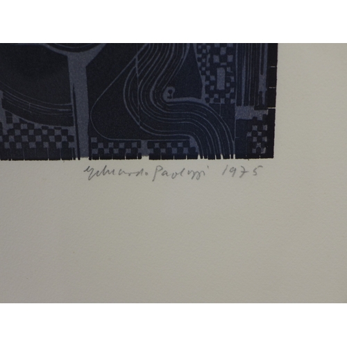 45 - SIR EDUARDO PAOLOZZI KBE RA HRSA (SCOTTISH 1924 - 2005), FOR CHARLES RENNIE MACKINTOSH, woodcut, 4/2... 