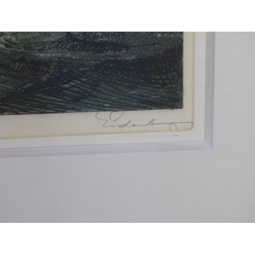 59 - LUIGI KASIMIR (AUSTRIAN / HUNGARIAN 1881 - 1962), DISA STOCKHOLM, HAMBURG HARBOUR, colour etching, p... 