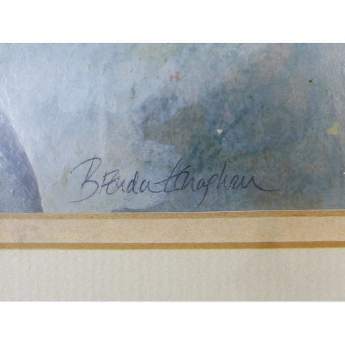 156 - BRENDA LENAGHAN R.S.W. (SCOTTISH 1941-2020), NEPALESE POTTER, oil on panel, signed and framed under ... 
