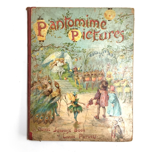 381 - Ernest Nister, Pantomime Pictures, A Novel Surprise Book of Living Pictures, London: Nister, 1896,, ... 