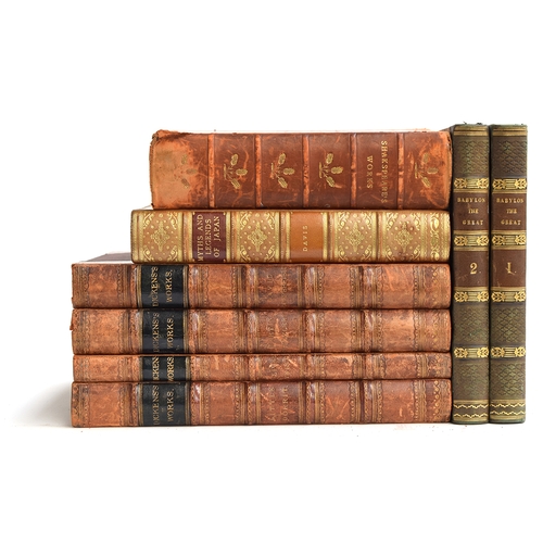 400 - 'Babylon the Great' 2 vols., London: Charles Knight 1825, three quarters green morocco; Davis, Hadla... 