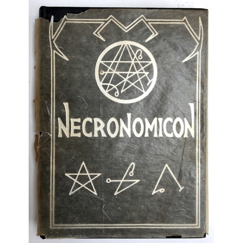 393 - Simon (ed.), 'The Necronomicon'. Schlangekraft, 1977; number 69 of 666 copies, inscribed 'for John M... 