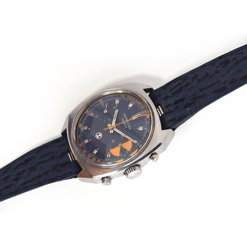 103 - A RARE GENTLEMAN'S STAINLESS STEEL FAVRE-LEUBA Yacht RACING CHRONOGRAPH WRIST WATCH
CIRCA 1960s, REF... 