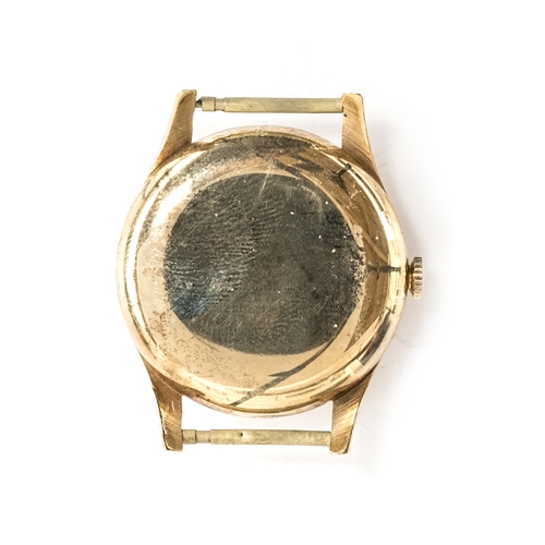 116 - A GENTLEMAN'S 9CT GOLD ERNEST BOREL WRIST WATCH
CIRCA 1950/60s, parchment dial, DAUPHINE HANDS, APPL... 