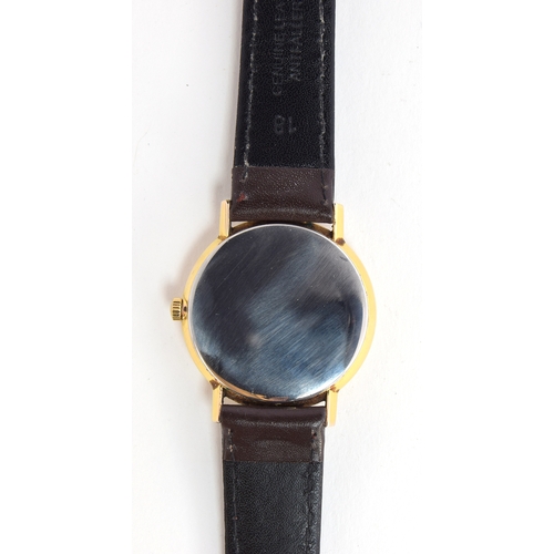 46 - A GENTLEMAN'S STEEL AND GOLD FILLED OMEGA WRIST WATCH
CIRCA 1963/64, REF 131015, SILVERED DIAL, BATO... 