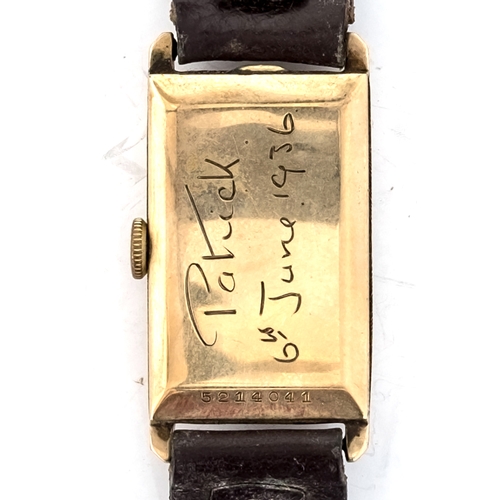 73 - A FINE GENTLEMAN'S 9CT GOLD LONGINES 'DOCTOR'S' WRIST WATCH
DATED 1936, TWO TONE CREAM AND SILVERED ... 