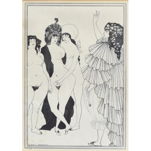 325 - Beardsley (Aubrey), a set of eight engravings to illustrate Aristophanes' Lysistrata, Beardsley's fi... 