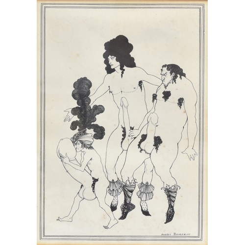 325 - Beardsley (Aubrey), a set of eight engravings to illustrate Aristophanes' Lysistrata, Beardsley's fi... 