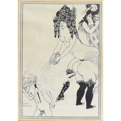 325 - Beardsley (Aubrey), a set of eight engravings to illustrate Aristophanes' Lysistrata, Beardsley's fi... 