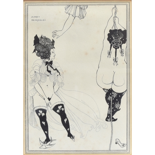 325 - Beardsley (Aubrey), a set of eight engravings to illustrate Aristophanes' Lysistrata, Beardsley's fi... 