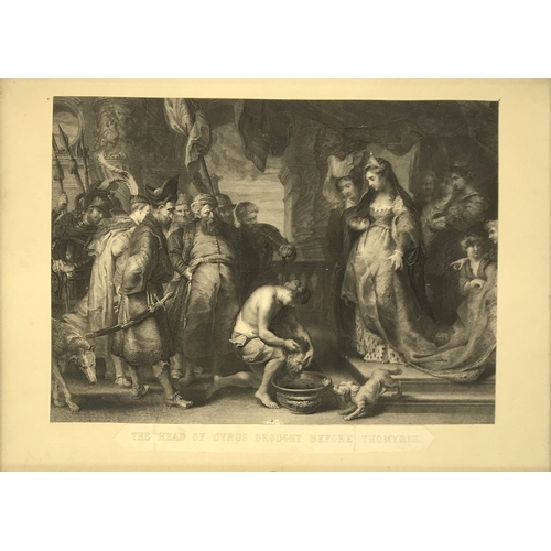 311 - After Rubens, 'The Head of Cyrus brought to Queen Tomyris', 21.5x29.5cm