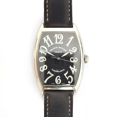 A FRANCK MULLER CASABLANCA 2852 GENTLEMAN S STEEL AUTOMATIC WRIST