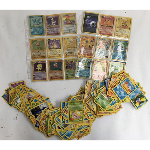 1079 - A quantity of approx. 400 Pokemon cards, mainly from Base, Fossil, Team Rocket and Jungle sets, to i... 