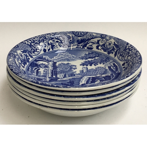 114 - A quantity of Spode's 'Italian' china, to include various plates, fruit bowls, teapot, milk jug, sau... 