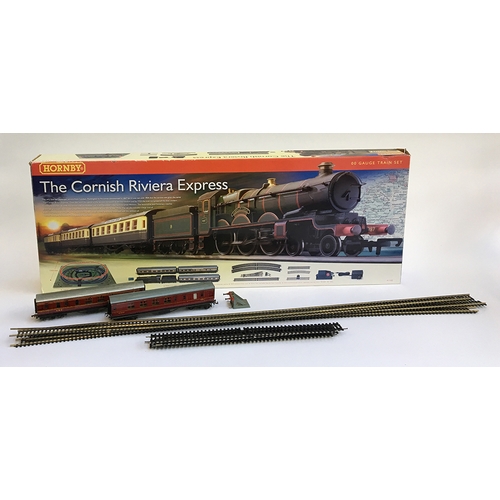 897 - A Hornby OO gauge train set 'The Cornish Riviera Express', unused in original box; together with a H... 