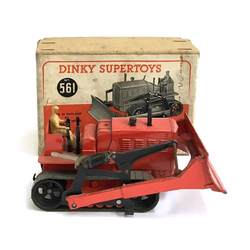 923 - A Meccano ltd Dinky Supertoys Blaw Knox Bulldozer (561), with original box