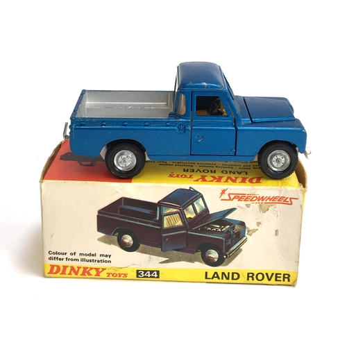 933 - A Dinky Toys Land Rover 344, with original box