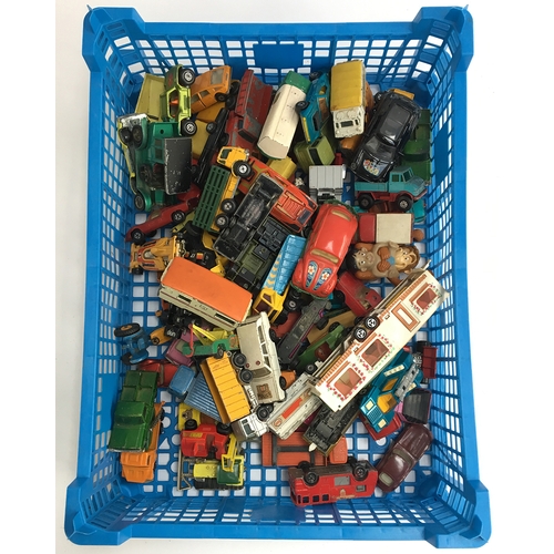 951 - A large collection of approx. 70 toy cars, mainly Lesney Matchbox, Corgi and Majorette, to include a... 