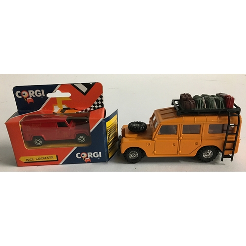 955 - A selection of Corgi cars to include a Corgi Classics limited edition 50th anniversary Land Rover 07... 