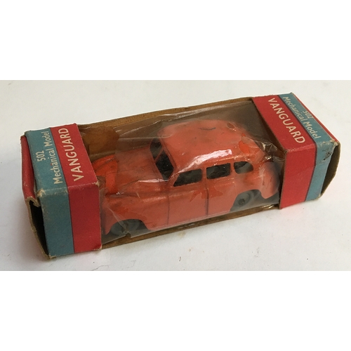 1049 - A Mettoy Mechanical Model 502 'Vanguard', 'A realistic mechanical toy complete with steering & brake... 