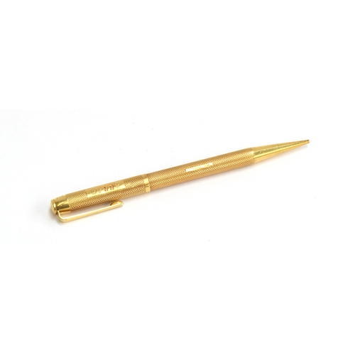 95 - A Yard-o-Led 18ct gold propelling pencil