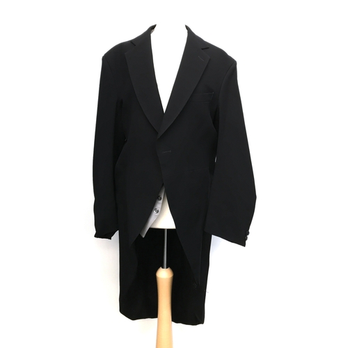 605 - A morning suit, comprising coat by Ton Brow, Eton; Moss Bros. 38