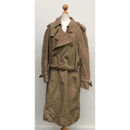 620 - A Burberry raincoat, with Burberry cheque lining, 40-42