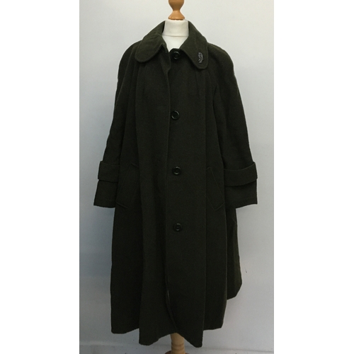 545 - A Hardy Amis Loden style coat; a vintage coat, size 10; and one other (3)