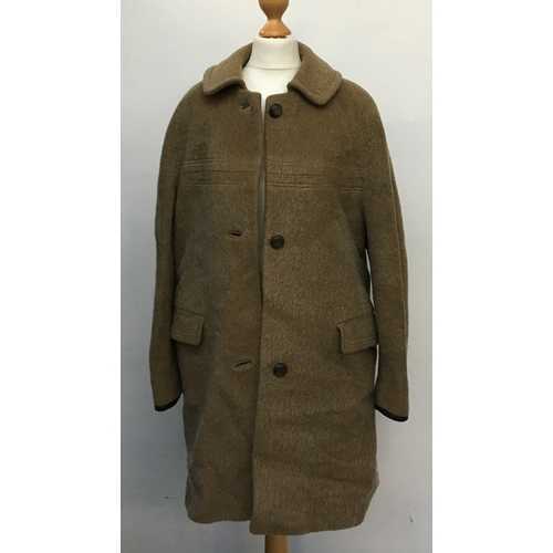 545 - A Hardy Amis Loden style coat; a vintage coat, size 10; and one other (3)