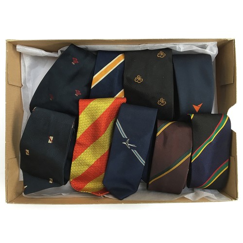 643 - A collection of cricketing and touring ties from the 1970s, including the MCC tie, England tie, and ... 