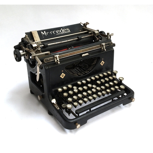 184 - A German Mercedes typewriter