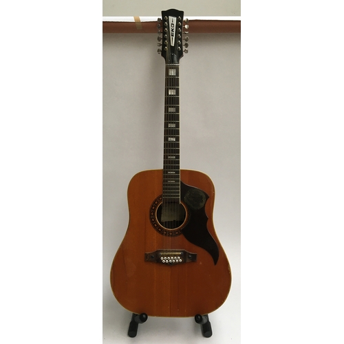 135 - An Eko twelve string guitar, made in Italy