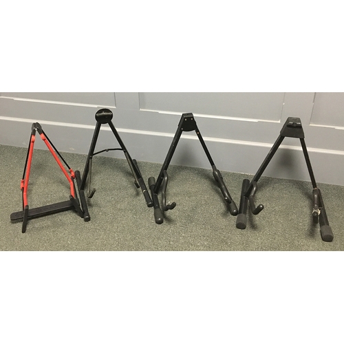 165 - A further set of four guitar stands
