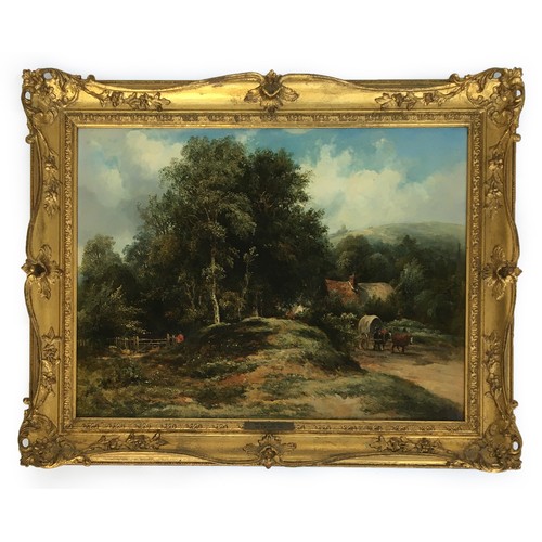 333 - Frederick William 'Waters' Watts (British, 1800-1862), The Vale of the Stour, oil on canvas, inscrip... 