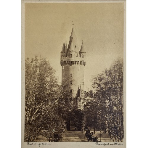 300 - Karl Friedrich Mylius (German, 1827–1916) View of Eschenheimer Tor, Frankfurt am Main , ca. 1860–186... 